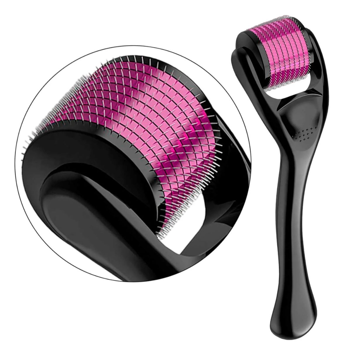 Dermaroller System Rolo 540 Microagulhas Esfoliador Pele Dermaroller System Rolo 540 Microagulhas Esfoliador Pele